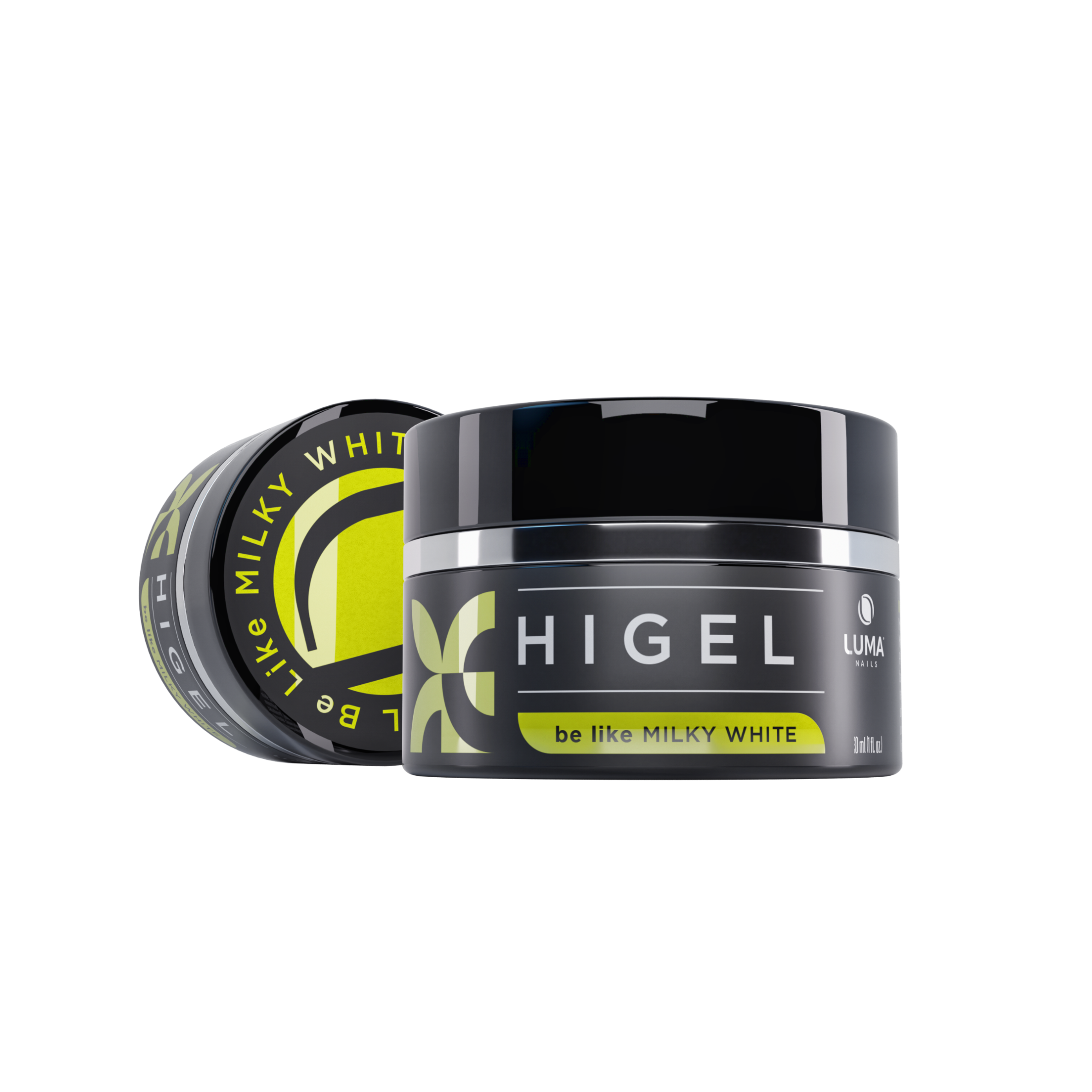 HiGel be like Milky White 30ml LUMA Nails żel samopoziomujący