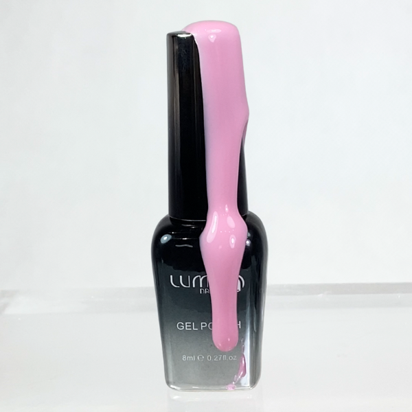 LOLI TOP No Wipe 8ml Top hybrydowy różowy LUMA Nails