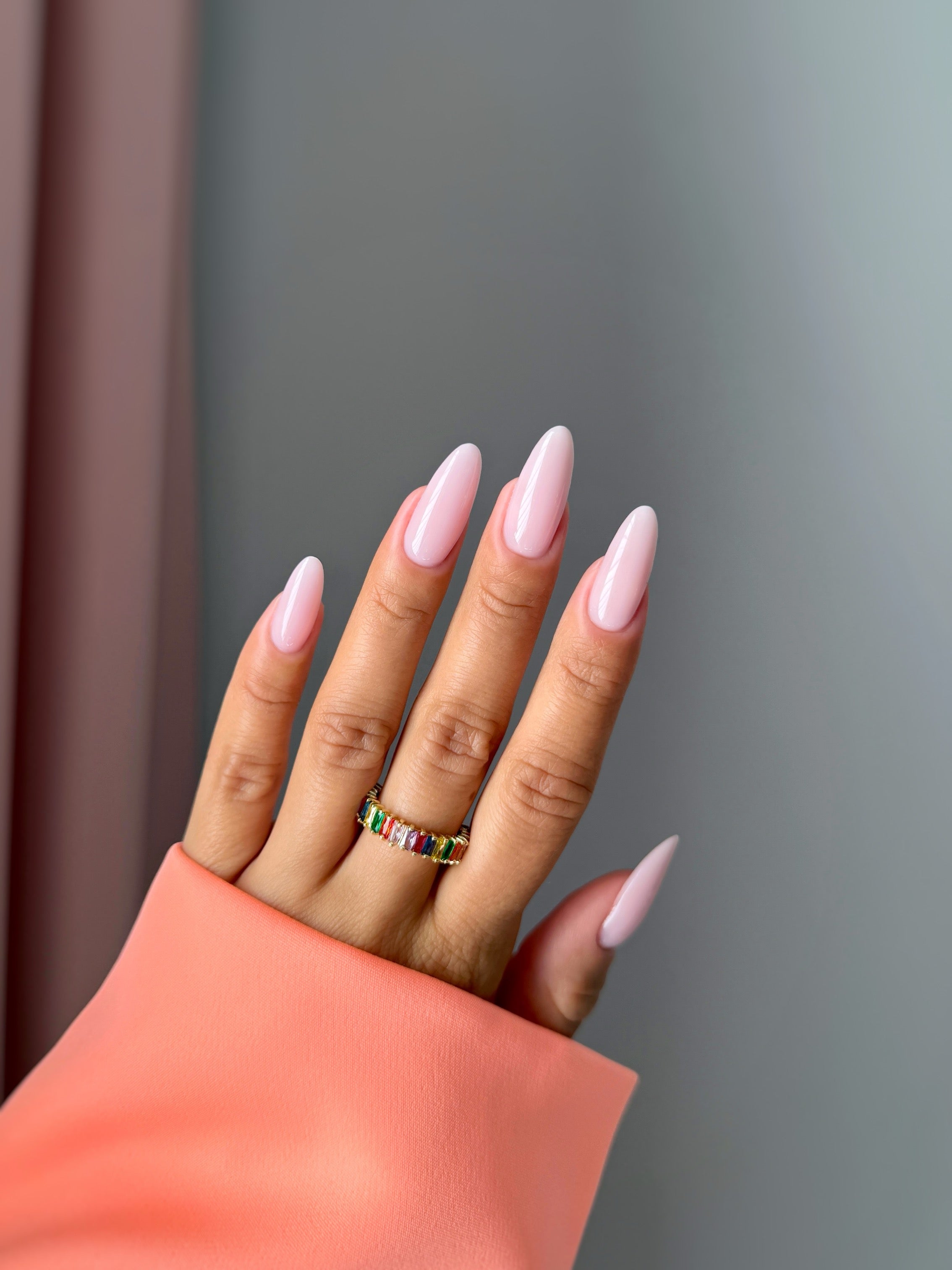 Baza Hybrydowa Milky Pink Rubber Base 8ml