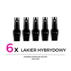 6 x DOWOLNY LAKIER HYBRYDOWY 8ML