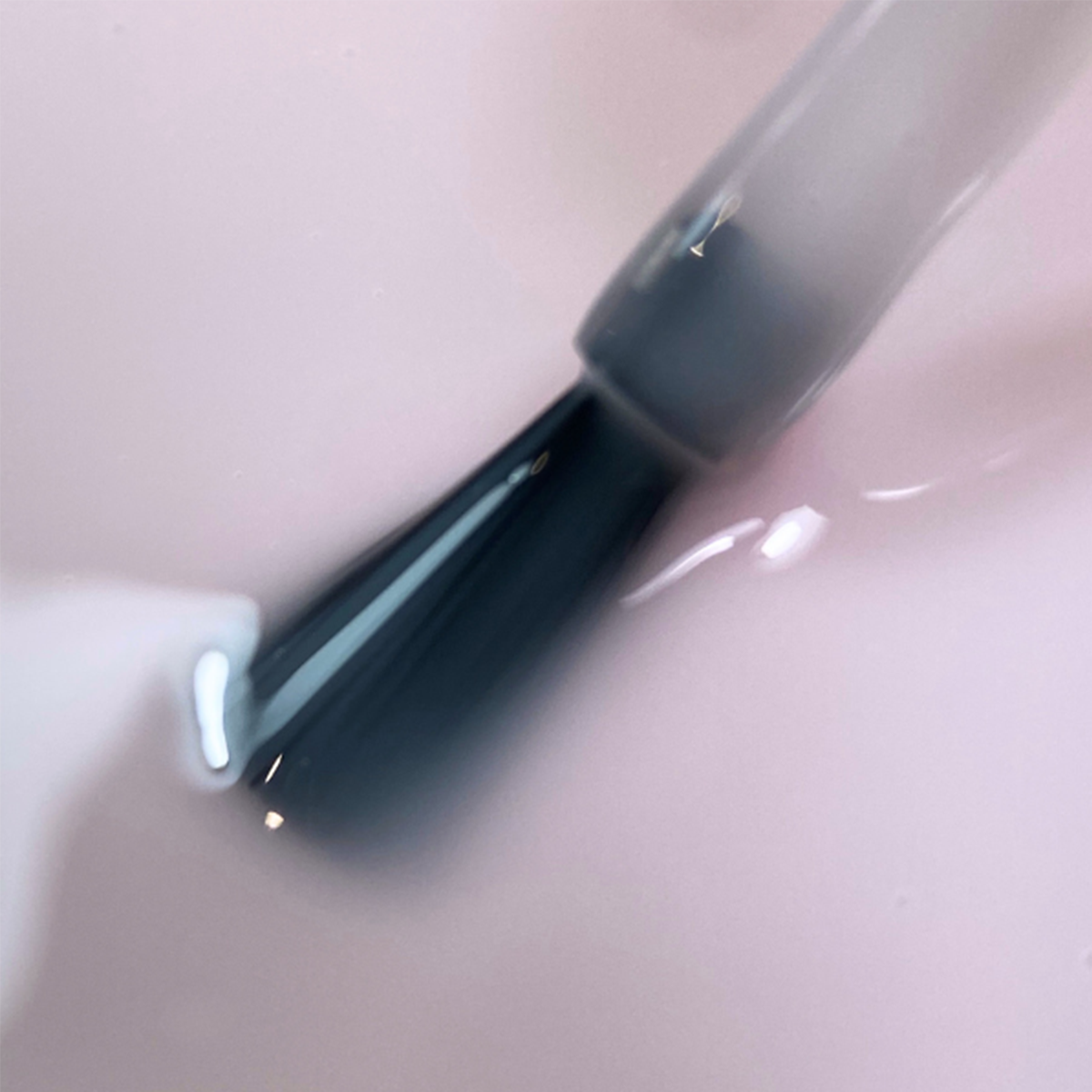 CANDY TOP No Wipe 8ml Top hybrydowy mleczny róż LUMA Nails