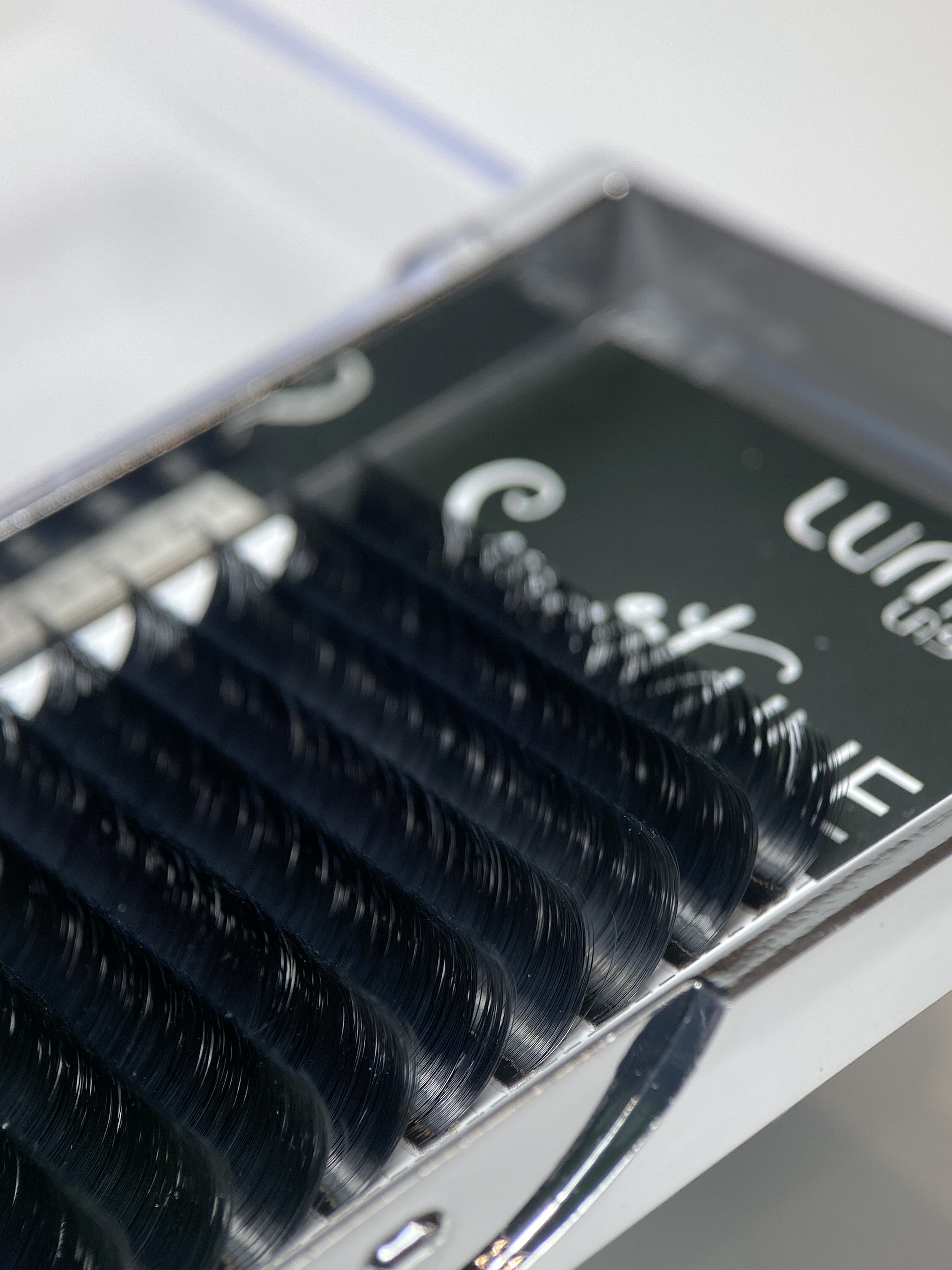 Rzęsy czarne linia SMART  0,07m skręt C LUMA Lash