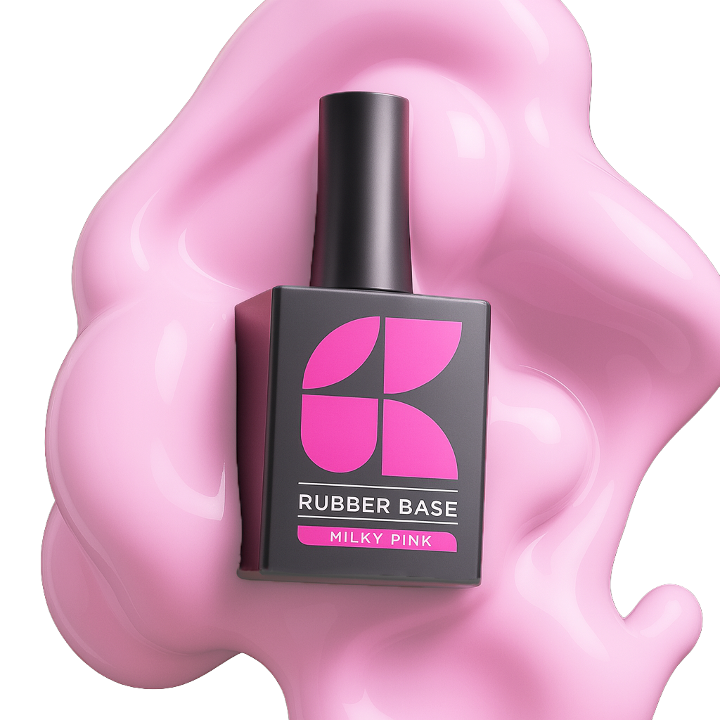 Baza Hybrydowa Milky Pink Rubber Base 15ml