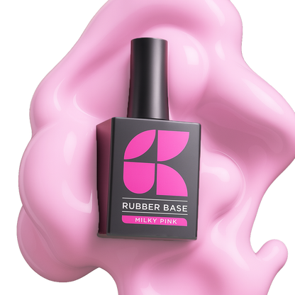 Baza Hybrydowa Milky Pink Rubber Base 15ml